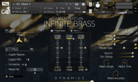 Aaron Venture Infinite Brass v1.6 PROPER KONTAKT